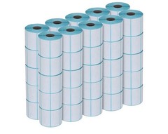 50 Rolls 2-1/4″ x 1-1/4″ Direct Thermal Labels, 1000 Labels of Roll, 50000 Label