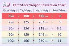 Letter Size Laser/Ink Jet 100# Tag Perforated Cards 8 up per Page, 4-1/4 x 2-3/4