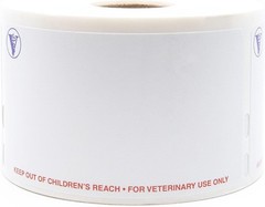 Veterinary Prescription Labels 1-15/16 x 3-1/2 in Direct Thermal – for Veteri…
