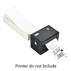Fanfold 4×6″ Perforated Direct Thermal Address Shipping Labels For Rollo & Zebra