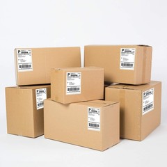 200 – 20000 Half Sheet Shipping Label 8.5 x 5.5 Round Corner Self Adhesive UPS