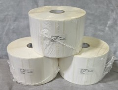 Zebra PolyPro 3000T 3″ x 1″ Thermal Transfer Labels 3 Rolls 2100 Ea 6300 Total