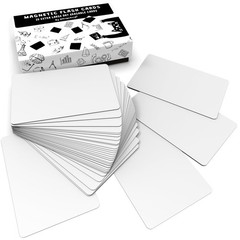 Dry Erase Magnetic Labels 7.3 x 5.6 in, Dry Erase Magnets, 20-Pack, White Era…