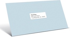 Office Depot Inkjet/Laser Labels 250 Sheets 7500 White 1″x2-5/8″ Avery 8460 5160