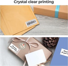 2.25″ X 1.25″ Direct Thermal Labels UPC Barcode & FBA Address Stickers 1000/Roll