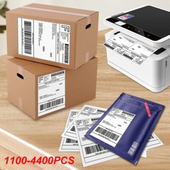 200-11000 Address Labels Laser Ink Jet USPS Click N Ship 8.5 5.5 half sheet eBay