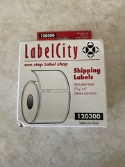 Shipping Labels 2 5/16″ x 4″ (59mm x 101 mm) Box of 300