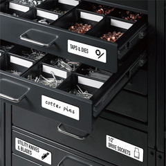 90PCS Magnetic Toolbox Labels Dry Erase Reusable Tool Chest Organizer Set