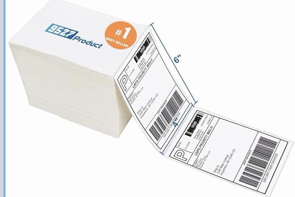 3 Packs Of 500 4×6 thermal labels, Shipping Labels