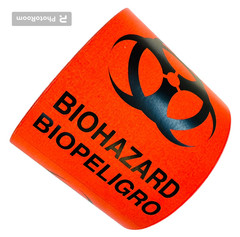 3×5 Biohazard / Biopeligro Labels Regulated Warning Stickers (2) RLS of 250 EA