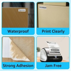 10Roll 3/4″x2″ Direct Thermal Return Address Name Label for Dymo LabelWriter 320