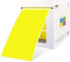 3 x 5 inch Rectangle Sticker Labels, 250PCS Adhesive Color Coding Stickers fo…