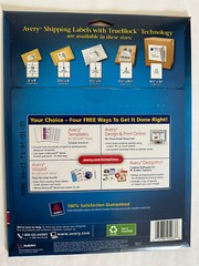 Avery 5263 True Block Shipping Labels White Laser 2″ x 4″ 250 Labels 25 Sheets
