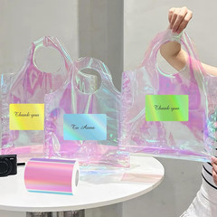 3X2 Inch Holographic Thermal Labels, Colorful Direct Thermal Stickers Label, Sel