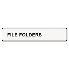 DYMO LabelWriter 1-UP File Folder Labels, 0.56×3.43″, 130/Roll, 2 Rolls/PK