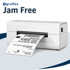 1PK of 500 4″x6″ Fanfold Thermal Shipping Label for Zebra Polono Jadens Printer
