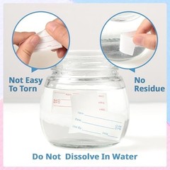 Food Labels Removable 1 x 2 Inch 4000 Pieces Date Stickers for Freezer