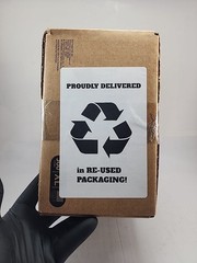 Lot of 50 Ebay Seller Large 4″ x 6″ Re-Used Packaging Cover-up Sticker Label