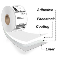 4×6 Thermal Shipping Labels, 500 Labels/2 Rolls (250 Pcs per Roll) Compatible…