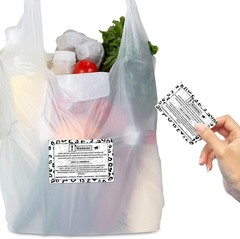 500 Pcs Freshie Warning Label Stickers 2.25 x 1.25 Inches Waterproof Freshies…