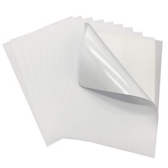 E-Printing Pack of 100 Sheets-High Sticky Printable Matte Self Adhesive Full …