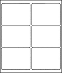 100 Sheets of Self-Adhesive Shipping Labels – 600 Count, 3-1/3″ x 4″