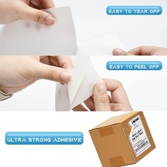 4″x6″ Direct Thermal Shipping Labels 500/Roll For Zebra Eltron Thermal Printers