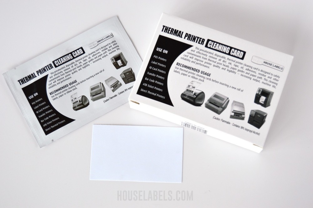 Non-OEM BROTHER Compatible Cleaning Cards – 2.1″ x 3.5″ – Works Great with 1201