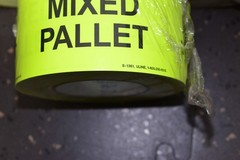 3X5, MIXED PALLET and Mixed Merchandise 500 labels per roll 4 Rolls Total = 2000