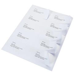 250-1000 Labels 2″ x 4″ White Self Adhesive Mailing Postage Shipping Labels US