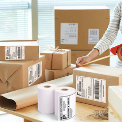 4X6 Thermal Labels Compatible with DYMO 4XL Labelwriter 1744907, 2 Rol