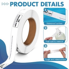 3/4 Inch Leak Proof Sealing Tape Roll for Bottle Lids