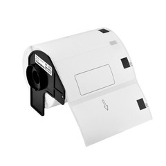 10Roll 4″x2″ Large White Paper Labels DK-1240 DK1240 for Brother,600 Labels/Roll