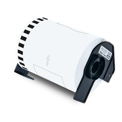 4Rolls 4″x100′ Continuous Paper Tape DK-2243 for Brother QL-1050 Label Printer