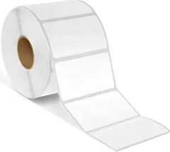 Zebra Eltron 2.25×1.25-inch Direct Thermal WH Labels 1″ Core (4) RLS of 1000 EA