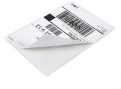 1-20x 500/Stack 4×6 Fanfold Direct Thermal Shipping Labels Blank for Zebra&Rollo