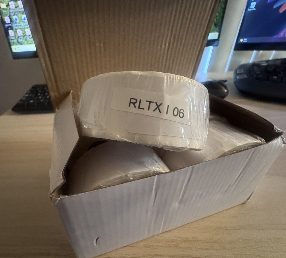 6‑Roll Box (25 mm × 54 mm/DYMO 30336) compatible with DYMO LabelWriter 450 Turbo