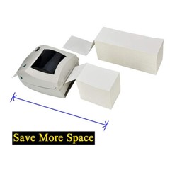 4×6 Fanfold Thermal Labels Direct Shipping Label for Zebra & Rollo Printers US