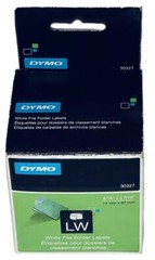 Dymo LabelWriter File Folder Labels 9/16″ x 3 7/16″ 30327 NEW 2 x 130 Roll White