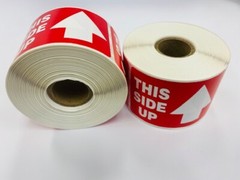 Arrow This Side Up | Fragile Labels | Peel & Stick | 2″x3″ | 4 RLS 500 EA