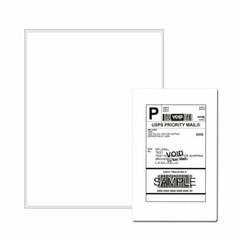2000 Full Sheet Shipping Labels 8.5×11 Self Adhesive Blank Paper for Laser/Inkje