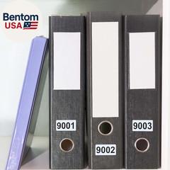 Consecutively Numbered Labels, 1.5 X 0.79 Inch Self-Adhesive Inventory Numbered