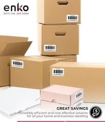 BPA-Free 5-1/2 x 8-1/2 Inch Label Pack – 1,100 Sharp Print Labels for All Needs