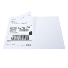 4000 Premium 8.5×5.5 Half Sheet Shipping Mailing Label Self Adhesive 2 Per Sheet