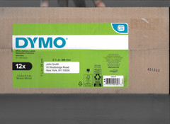 Dymo White Return Address Labels 1-1/8″ x 3-1/2″, 8 pack, 350 per, 2050768