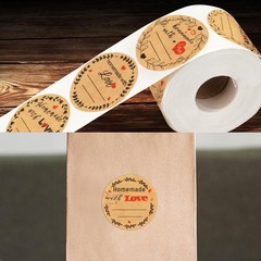 160 pcs 2″ Pantry Canning Labels Stickers for Jars Bottle and Lids