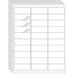 1″ x 2-5/8″ Address Labels 900 Labels Sticker Paper for Laser/Ink Jet Printer