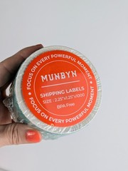 2.25″ x 1.25″ Direct Thermal Barcode Labels 1000/Roll for Zebra Rollo Munbyn