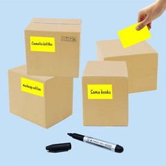 3 x 5 inch Rectangle Sticker Labels, 250PCS Adhesive Color Coding Stickers fo…