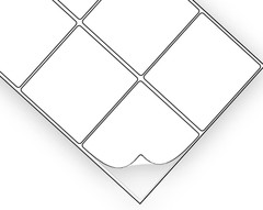 120 EcoSwift Shipping Labels 4 x 3 1/3 inches Mailing Address Blank White Self A